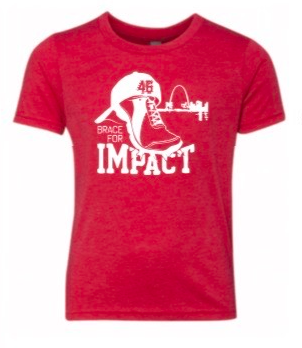 Brace for Impact Haiti Shirt Red